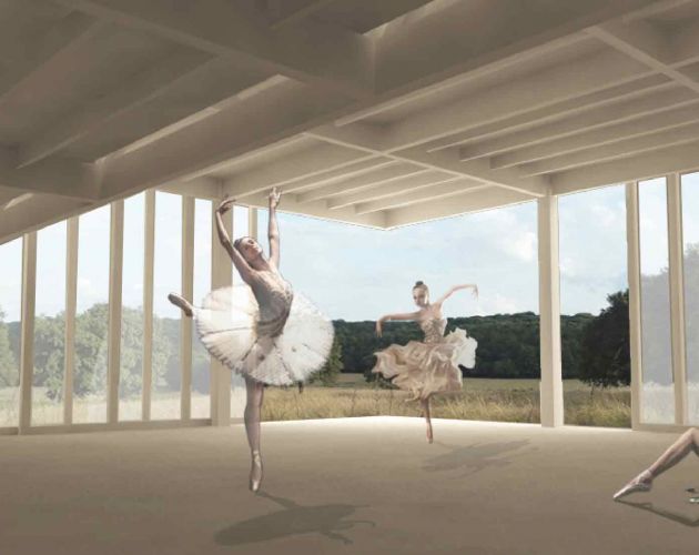 Perspective : Extension salle de danse